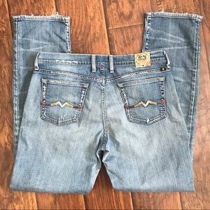 Lucky Brand Dungarees of America Distressed Jeans